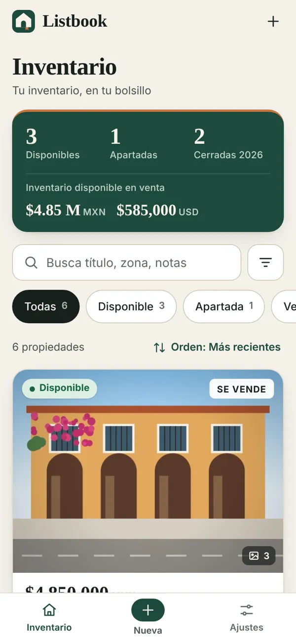Listbook